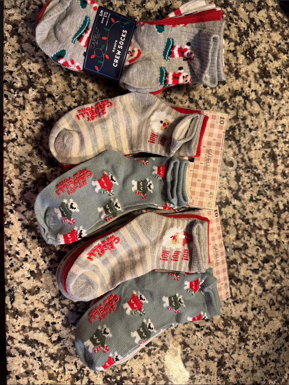 Holiday Capelli New York  children’s socks. NWT.